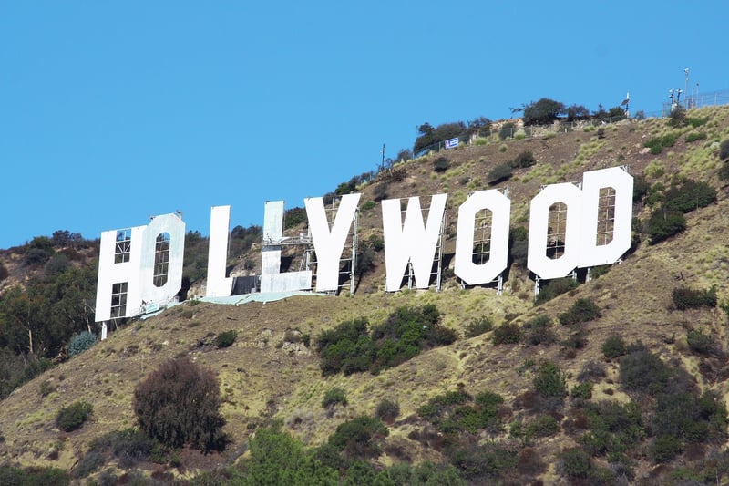 Hollywood Sign Backdrop